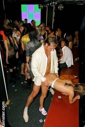 Late night drinking to the wee hours at nightclub leads to a full blown orgy on shefanatics.com