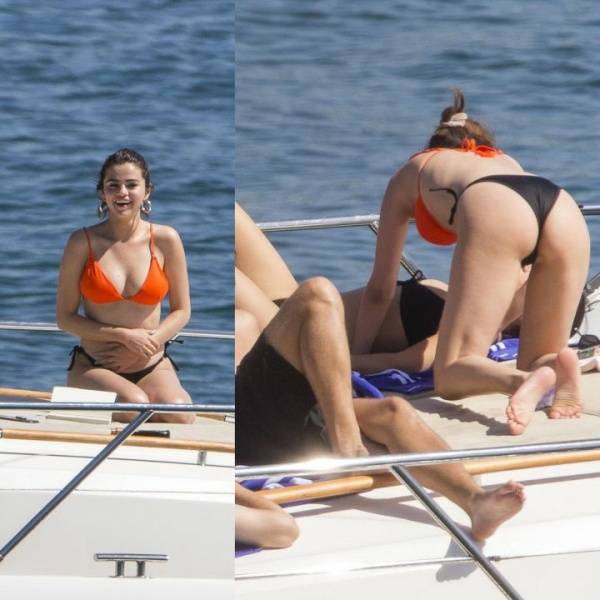 Selena Gomez Thong Bikini On Boat Set Leaked - Usa on shefanatics.com