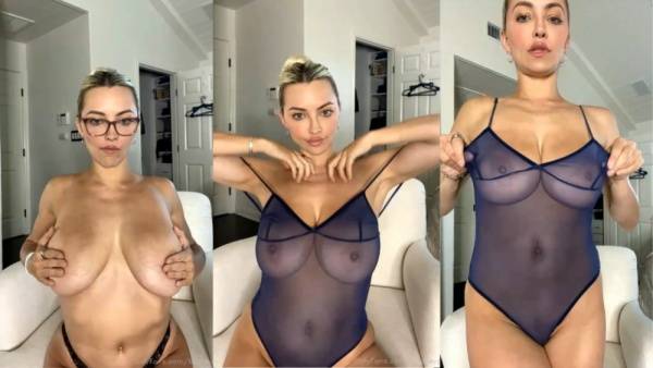 Lindsey Pelas Nude See Through Try On Video Leaked on shefanatics.com