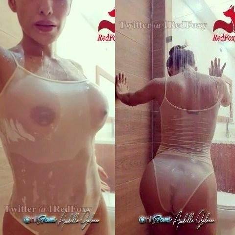 Anabella Galeano Nude Swimsuit Shower Video Leaked on shefanatics.com