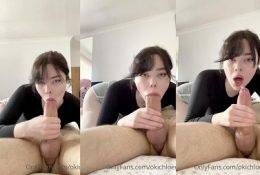 Okichloeo Deepthroat Blowjob Onlyfans Video Leaked on shefanatics.com