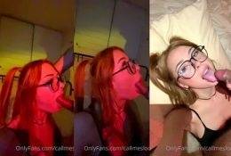 Callmeslooo Blowjob Facial Cumshot Porn Video Leaked on shefanatics.com