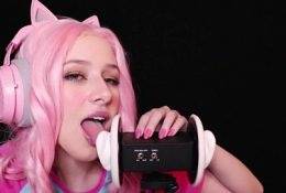 Diddly ASMR Ahegao Ear Licking Exclusive Video Leaked on shefanatics.com