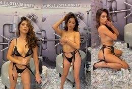 Arianny Celeste Nude Black Lingerie Tease Video Leaked on shefanatics.com