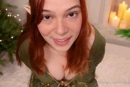 Maimy ASMR Sexy Elf Exploring Your Body Video Leaked on shefanatics.com