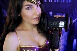 KittyKlaw ASMR Wonder Woman Licking Video Leaked on shefanatics.com