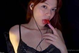 Maimy ASMR Lollipop Sucking Onlyfans Video Leaked on shefanatics.com