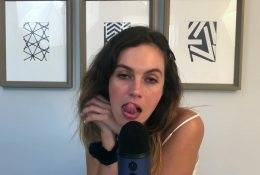 Miss Bell ASMR Kisses Video Leaked on shefanatics.com