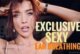 Gina Carla ASMR Ear Breathing Video Leaked on shefanatics.com