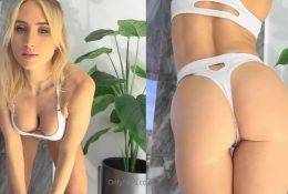 Lauren Dascalo NSFW White Lingerie Tease Video Leaked on shefanatics.com