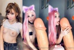 Belle Delphine Sucking Biggest Dildo Dick OnlyFans Video on shefanatics.com