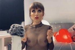 ArianaRealTV Transparent Tops Try On ASMR Video on shefanatics.com