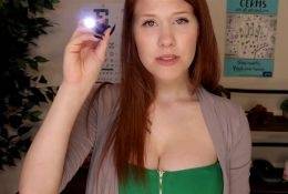 Ginger ASMR School Nurse Treats Your Injury Video on shefanatics.com