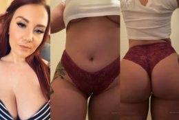 Ruby Red Onlyfans Lingerie Video Leaked on shefanatics.com