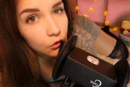 KittyKlaw ASMR Licking & Mouth Sounds Video on shefanatics.com