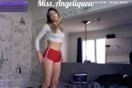 Miss Angeliquew Twitch Streamer Booty Shorts Show on shefanatics.com