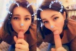 Young Girl Sucks Big Dick on Snapchat on shefanatics.com