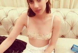 Emma Roberts in Lingerie on shefanatics.com