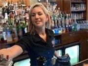 Gorgeous Czech Bartender Talked into Bar for Quick Fuck - Czech Republic on shefanatics.com