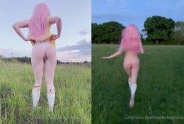 Belle Delphine Naked Running Outdoor Video Leaked on shefanatics.com