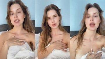 Amanda Cerny Nude Morning Teasing Video Leaked on shefanatics.com