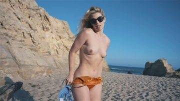 Caitlyn Sway Nude Beach Teasing Video Leaked on shefanatics.com