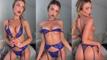 Gabby Epstein Nude Lingerie Teasing Video Leaked on shefanatics.com