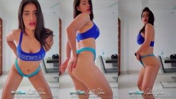 Anabella Galeano Nude Gym Wear Teasing Video Leaked on shefanatics.com