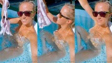 Vicky Stark Nude Hot Tub Video Leaked on shefanatics.com