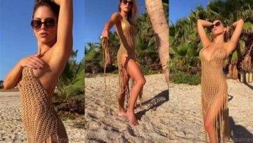 Brittney Palmer Nude Teasing At Beach Video Leaked on shefanatics.com