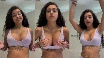 Malu Trevejo Nude Titty Shaking Teasing Video Leaked on shefanatics.com