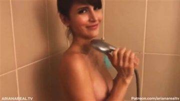 ArianaRealTV Patreon Nude Shower Porn Video Leaked on shefanatics.com