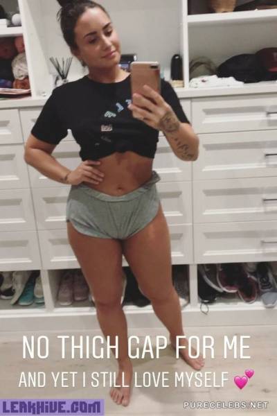 Leaked Demi Lovato Cameltoe And Ass Selfie Photos on shefanatics.com