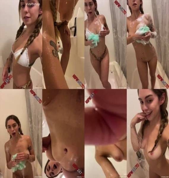 Riley Summers shower video snapchat premium 2020/11/18 on shefanatics.com