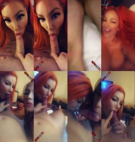 Nicolette Shea with friend sucking dick POV snapchat premium 2019/11/27 on shefanatics.com