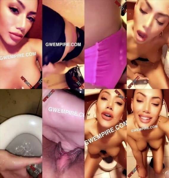 Gwen Singer toilet pussy play snapchat premium 2019/11/15 on shefanatics.com