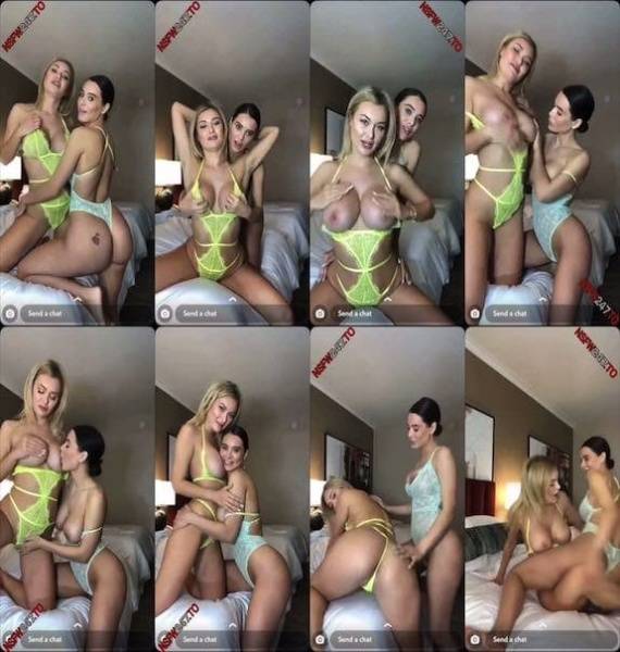 Lana Rhoades with Natalia Starr GG show snapchat premium 2019/07/25 on shefanatics.com