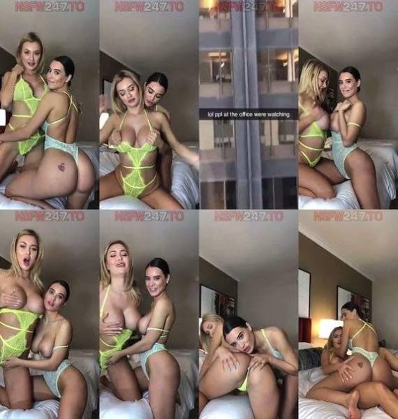 Lana Rhoades with Natalia Starr girls show snapchat premium 2019/05/20 on shefanatics.com