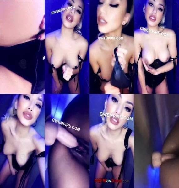 Gwen Singer horny girl JOI & dildo riding snapchat premium 2018/12/19 on shefanatics.com