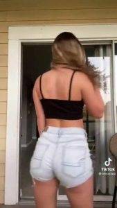 Leaked Tiktok Porn Tight ass in jean shorts Mega on shefanatics.com