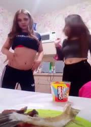 Drunk russian teens sexy tease on periscope - Russia on shefanatics.com