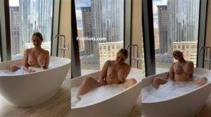 Courtney Tailor Nude Masturbating in Bathtub Porn Video Leaked Mega on shefanatics.com