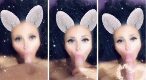 Princess Jasmine Sensual Blowjob Snapchat Video Mega on shefanatics.com