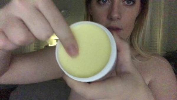 MissCassi Onlyfans Body Lotion Video on shefanatics.com