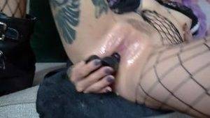 Tight Figure Goth Whore Fucks Herself E28093 4k Complete Video on shefanatics.com