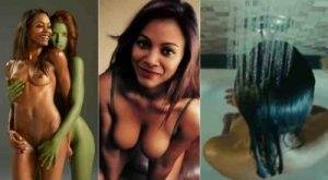 Zoe Saldana Nude Photos Leaked thothub on shefanatics.com