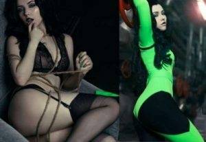 Helen Stifler Shego Cosplay Photos NEw Leaked on shefanatics.com