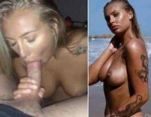 Erin James Nude Beach Photos Leaked NEw Leaked on shefanatics.com