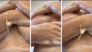 Ashley Tervort soapy shower thothub on shefanatics.com