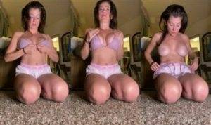 Heidi Lee Bocanegra July 16 Bikni Try On Nude on shefanatics.com
